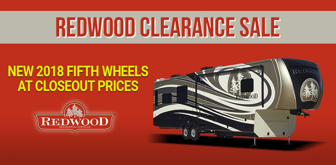 Redwood Fifth Wheel RV Sale