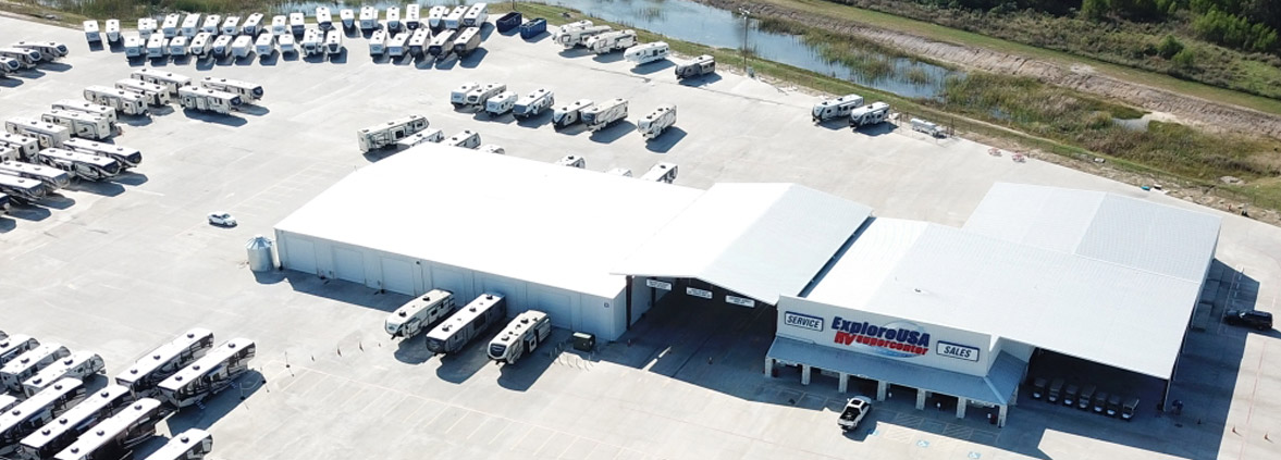 Houston RV Show Deals ExploreUSA RV In Alvin Texas Sales Lot